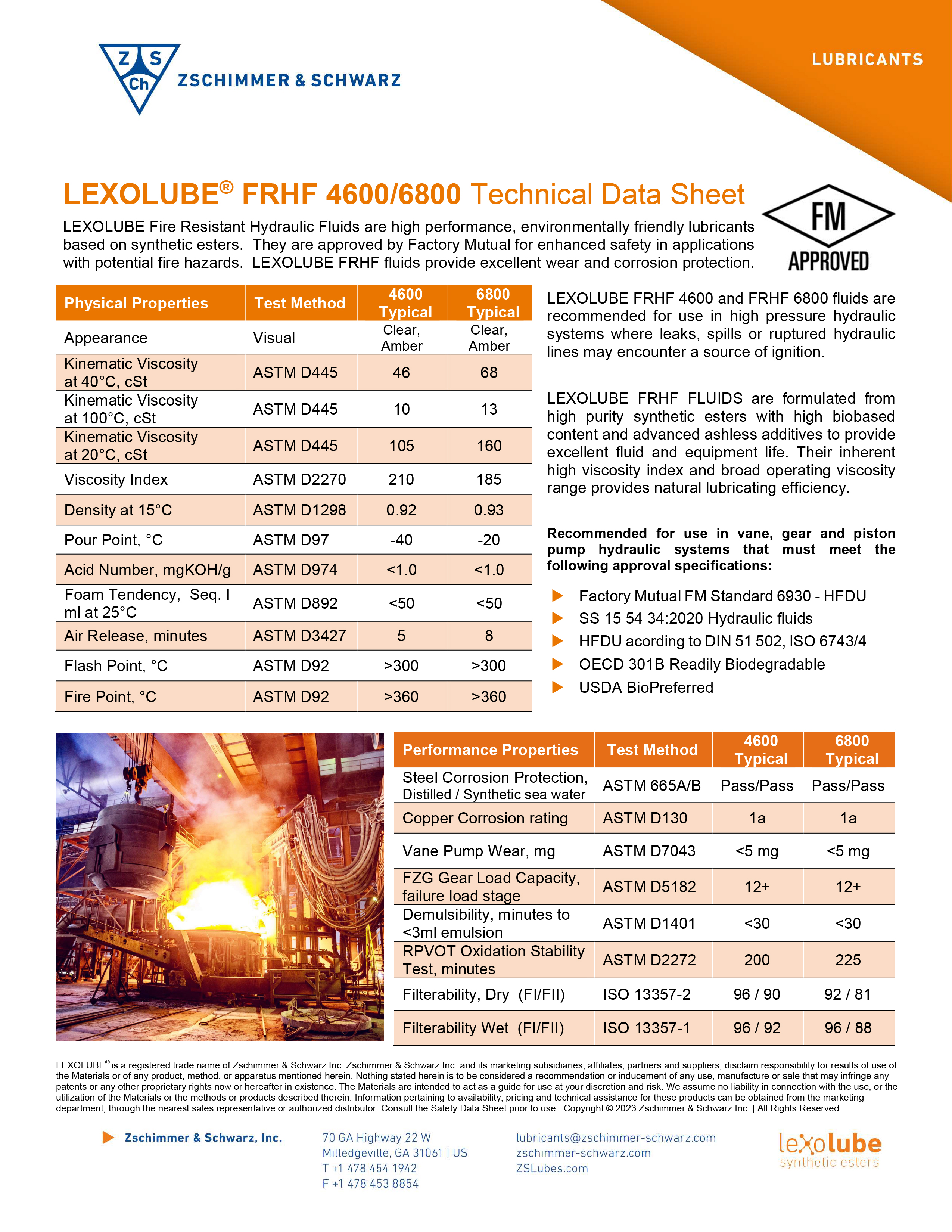 LEXOLUBE® FRHF 4600/6800 TDS